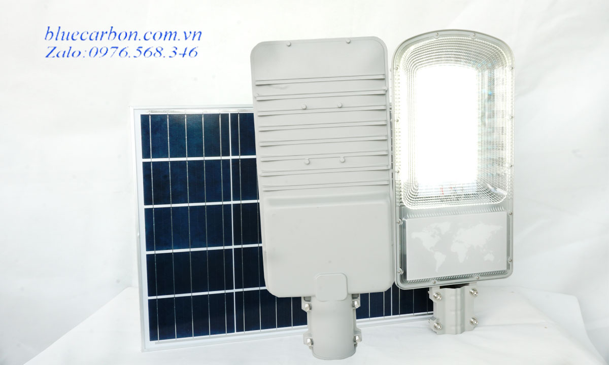 Đèn đường Blue Carbon BCT-OLC 80W năng lượng mặt trời