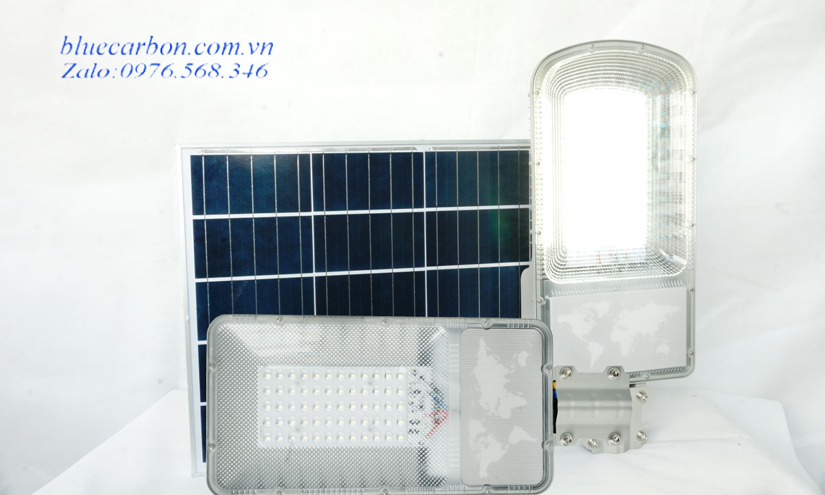 Đèn đường Blue Carbon BCT-OLC 80W năng lượng mặt trời